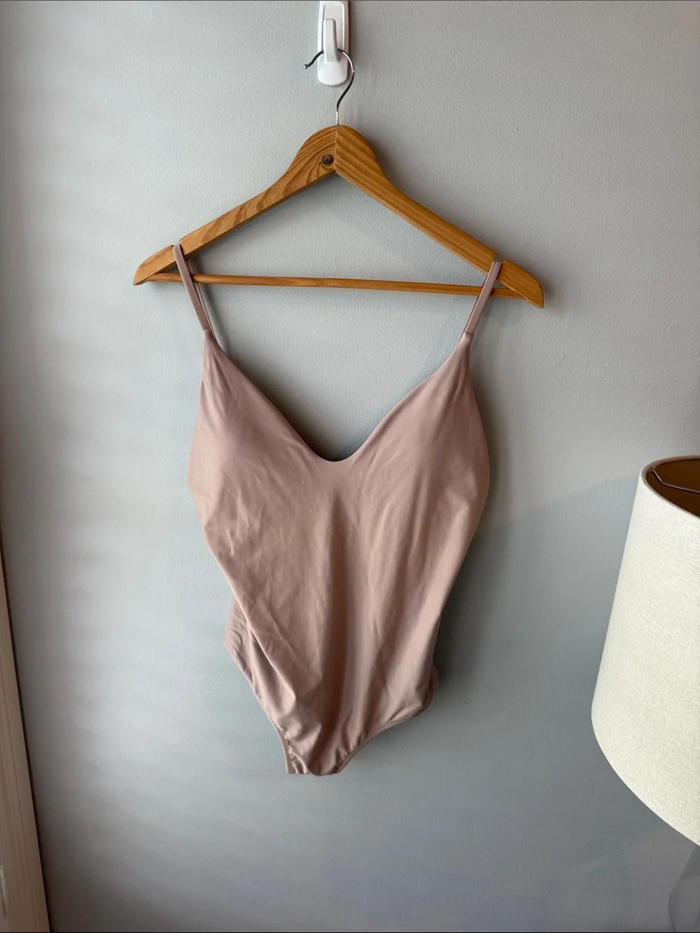 Aerie American Eagle Nude One Piece‎ Cheeky Bathing Suit
